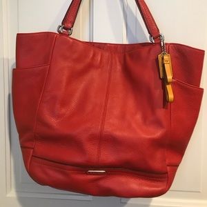 Large Coach Leather Purse